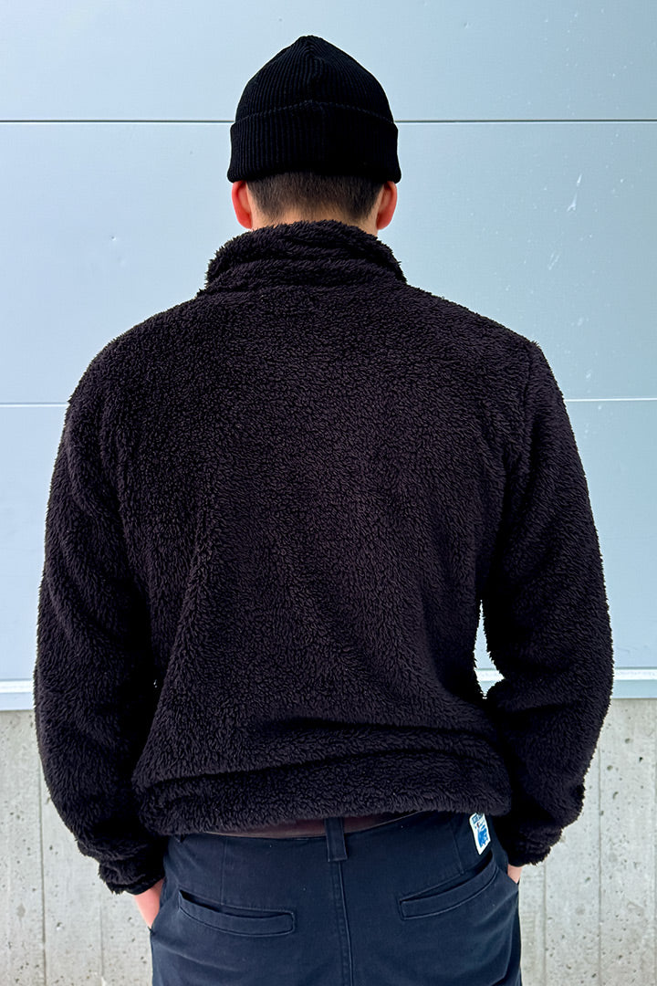 Black Sherpa Teddy Fleece (Unisex)