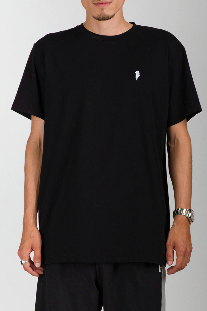 Black Greenland Embroidery T-shirt (unisex)