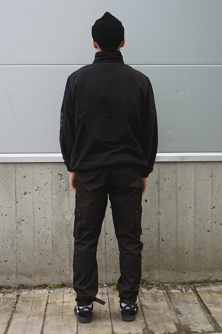 Black Quarter Polar Zip (Unisex)