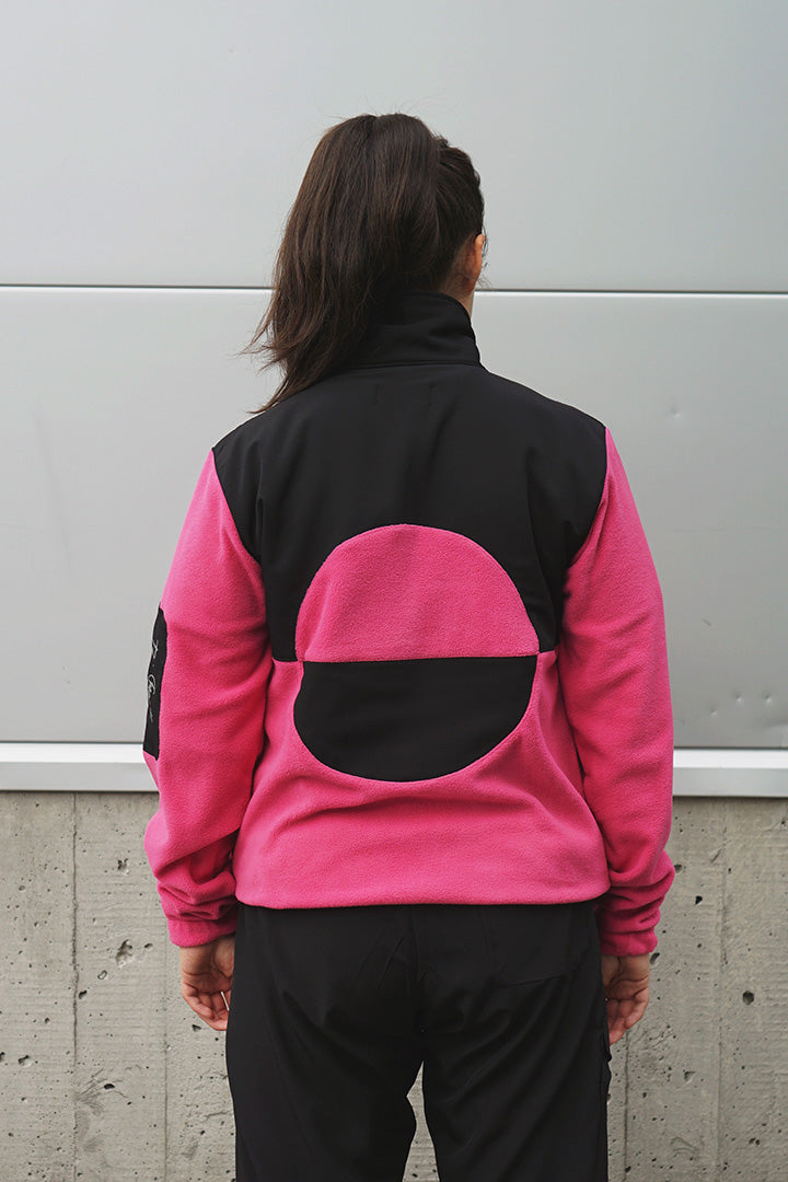 Magenta Quarter Polar Zip (Unisex)