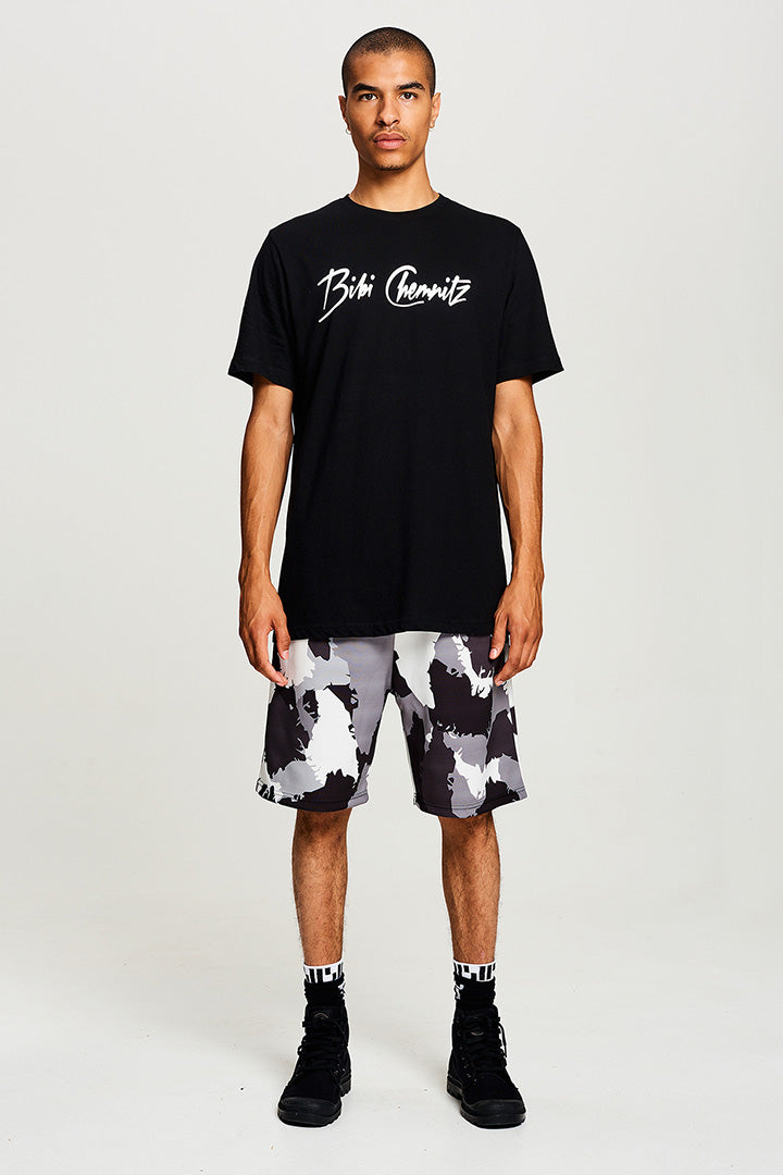 Black BIBI CHEMNITZ Logo T-shirt (UNISEX)