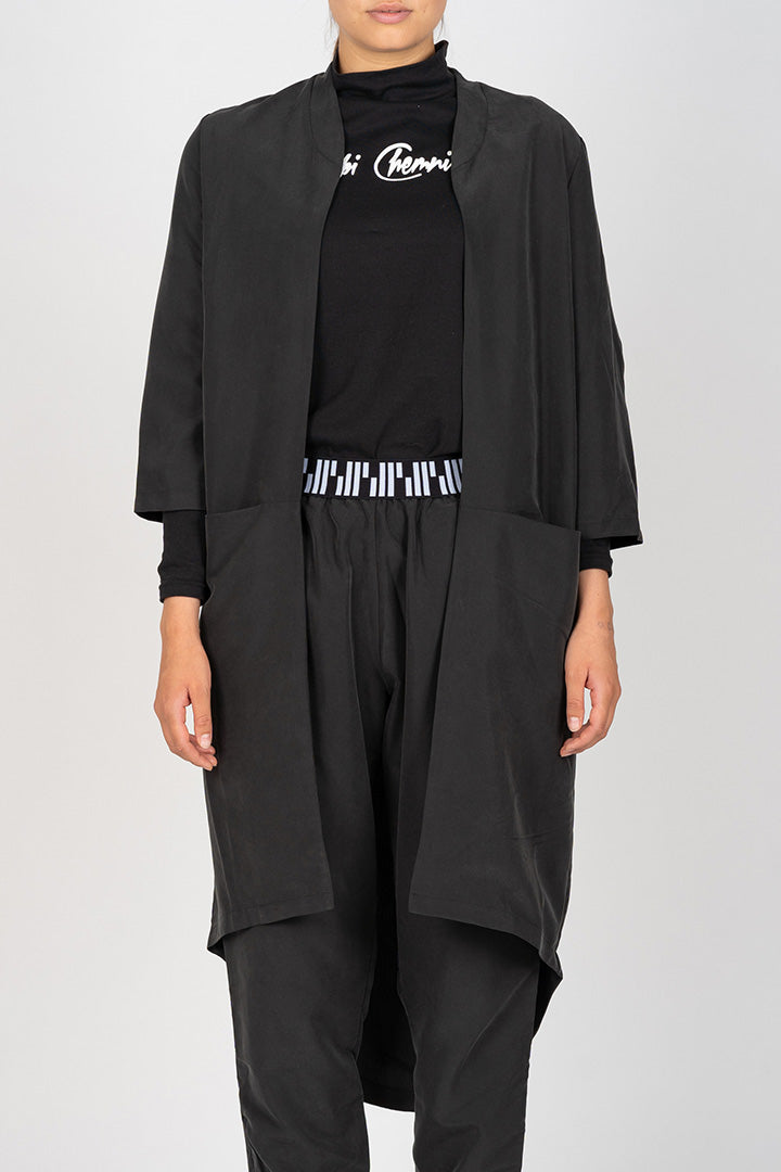 Black Long Cape