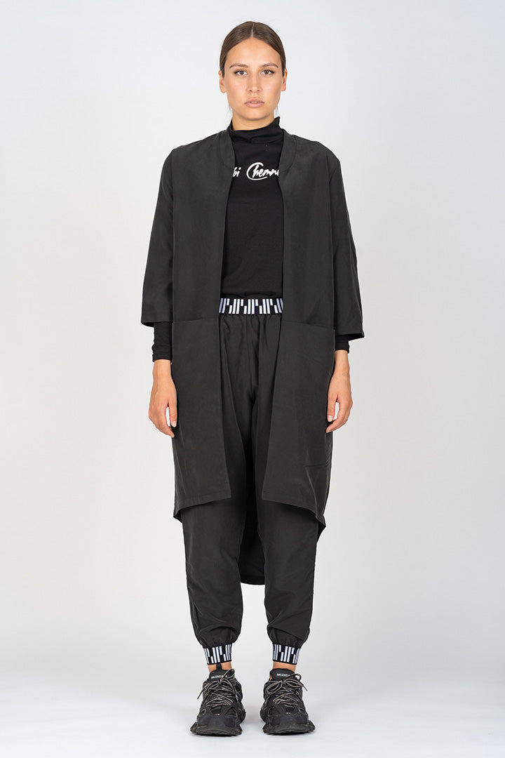 Black Long Cape