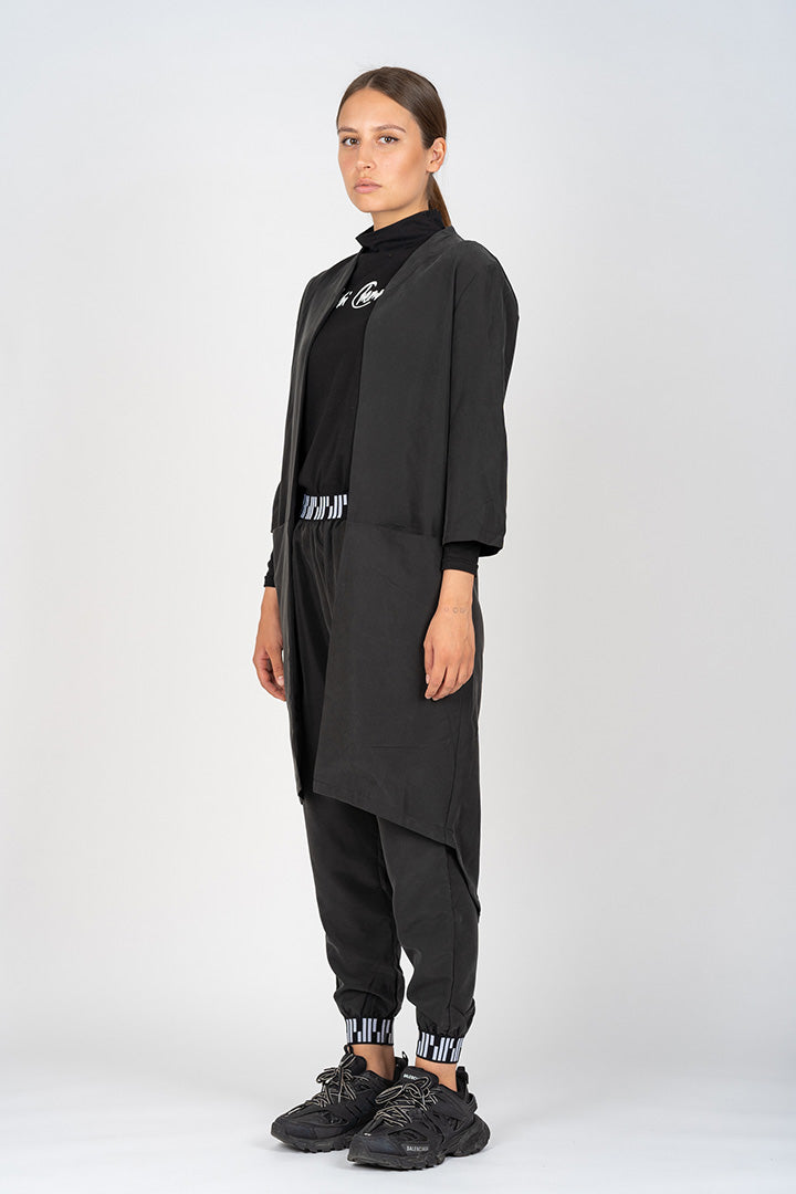 Black Long Cape