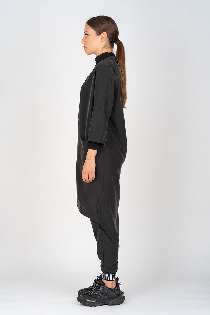 Black Long Cape