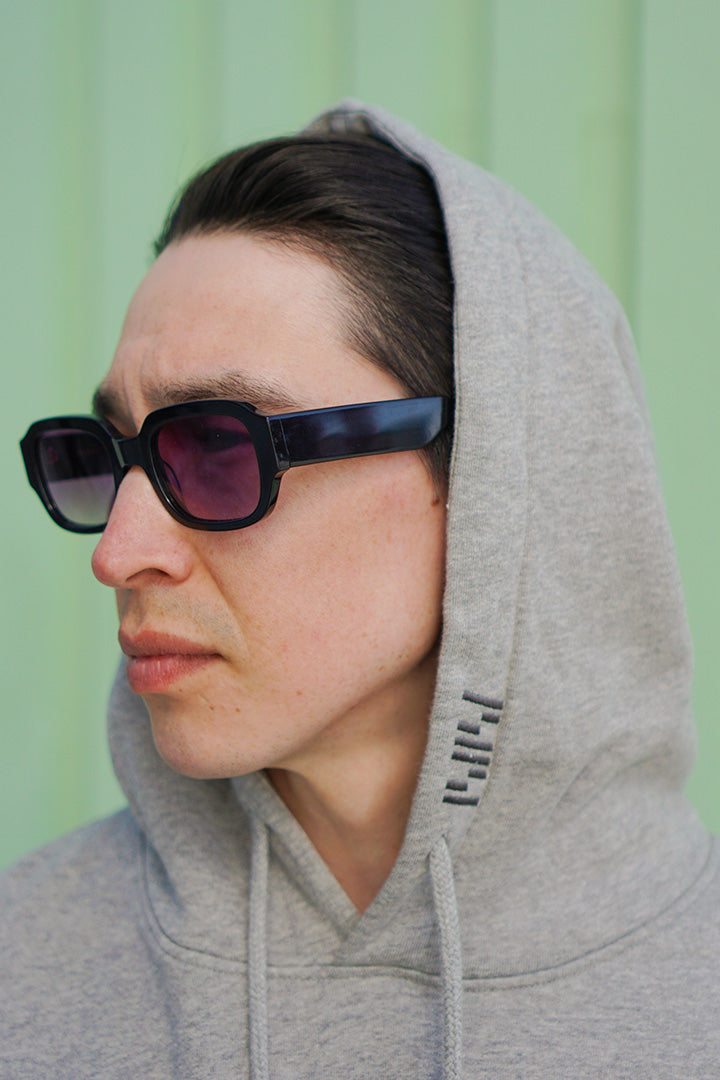 New Ox-grey Lines Hoodie (Unisex)