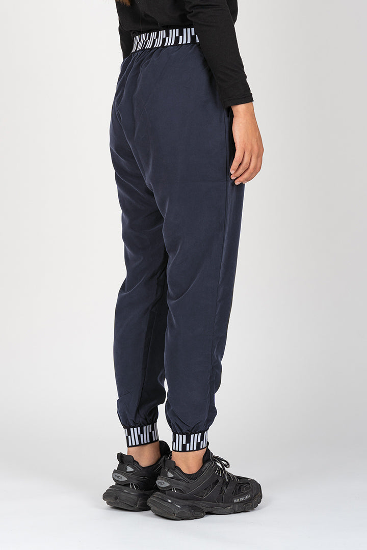 Blue Loose Pants - No Stretch