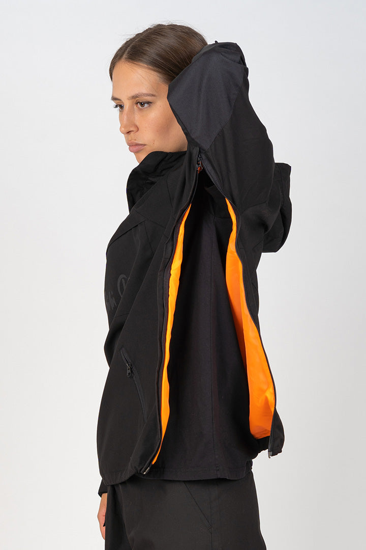 Black Panneq Anorak (unisex)