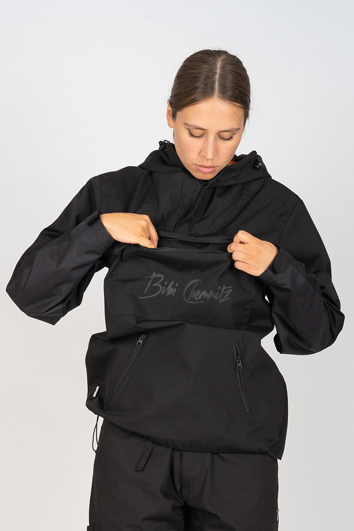 Black Panneq Anorak (unisex)