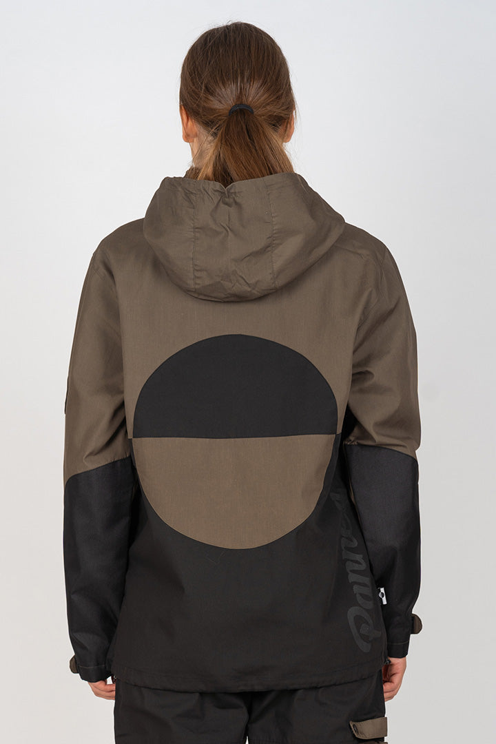 Green/Black Panneq Anorak (unisex)