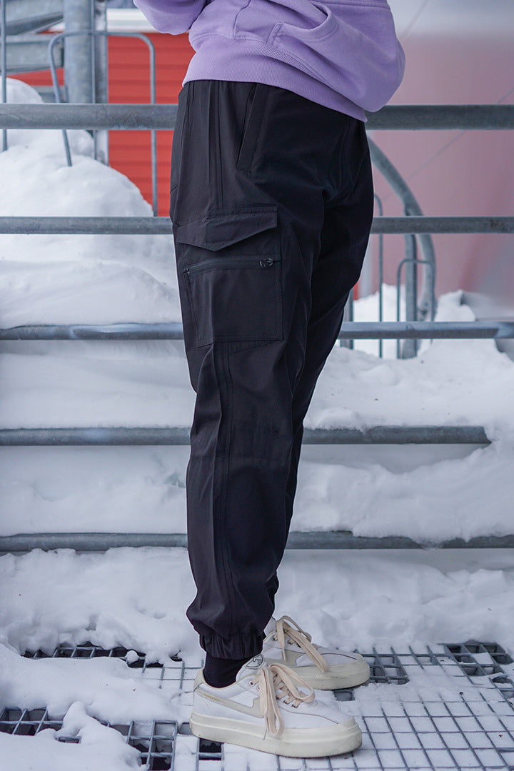 Black Quick Dry CARGO Pants (Unisex)