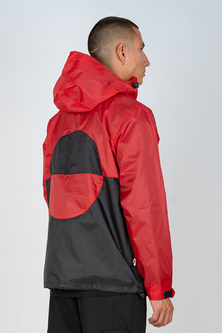 Red/Black Ripstop Anorak (unisex)