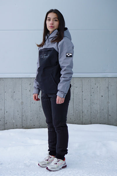 Grey/Black Shell Anorak (unisex) – Bibi Chemnitz