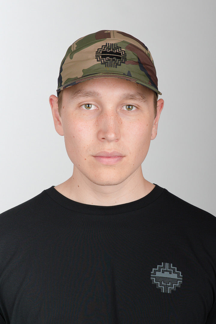 Camo Speed 5-Panel Nylon Cap (Unisex)
