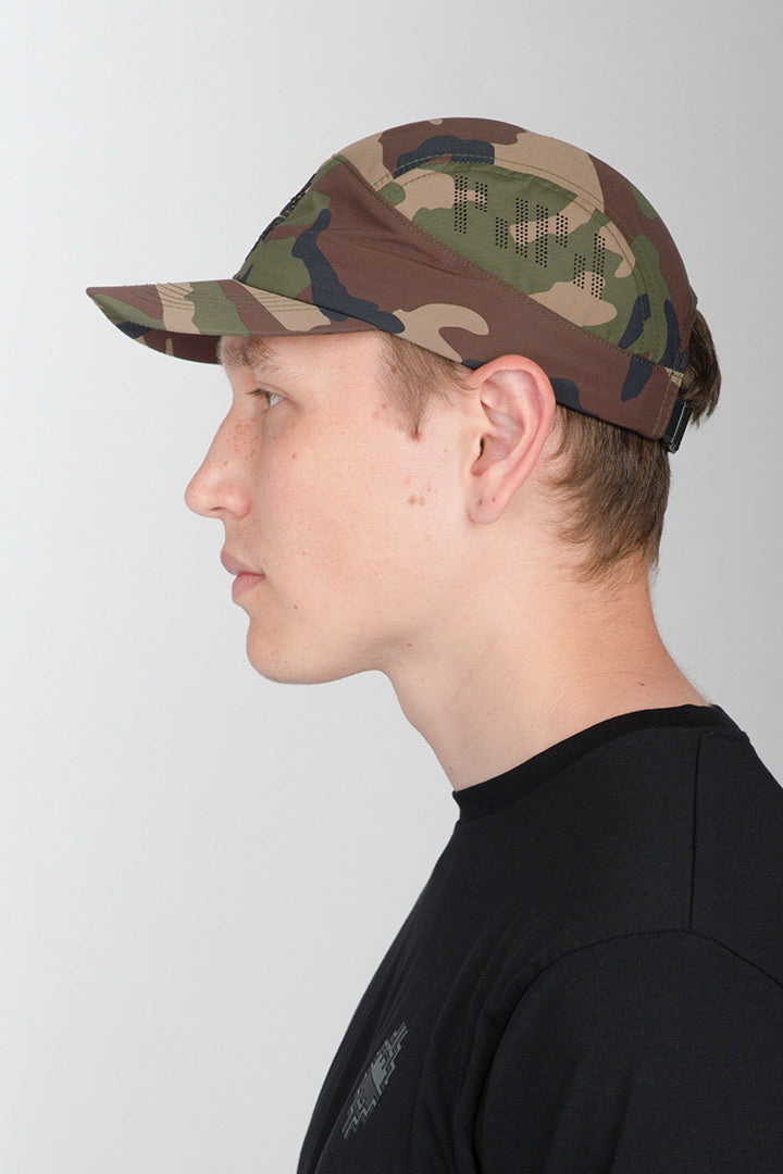 Camo Speed 5-Panel Nylon Cap (Unisex)