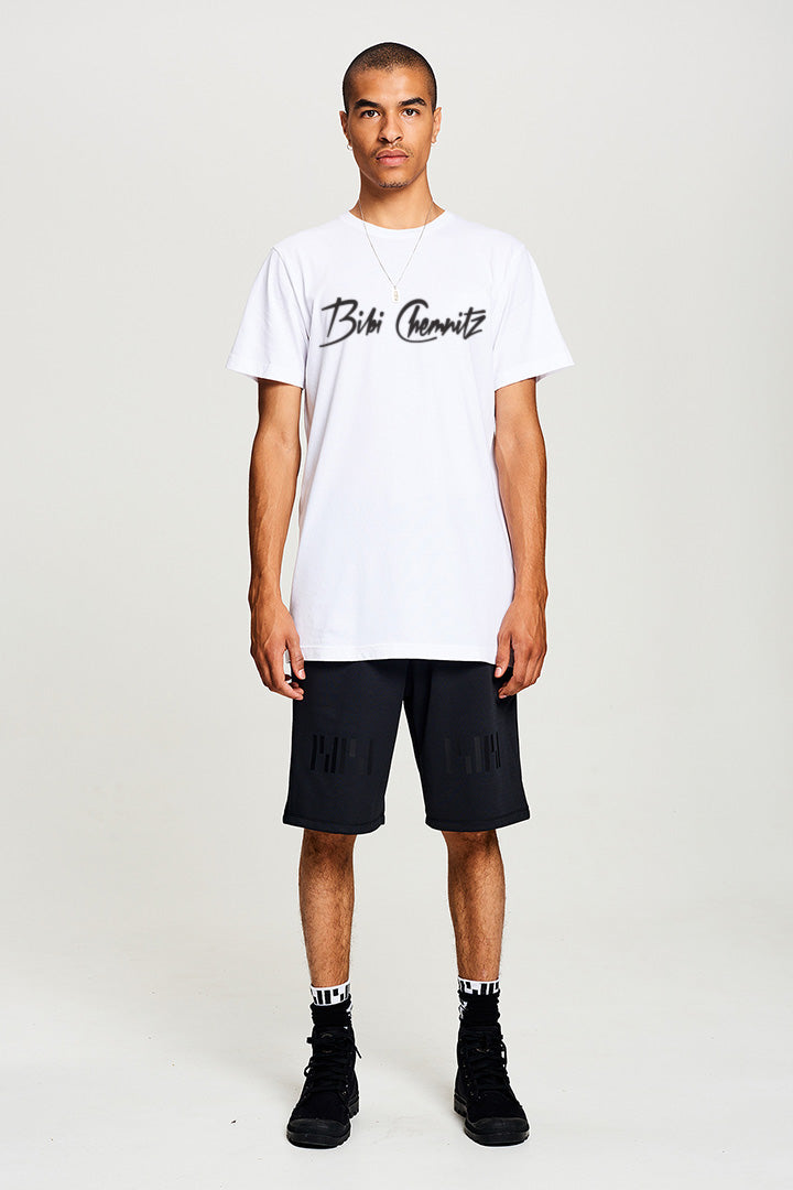 White BIBI CHEMNITZ Logo T-shirt (UNISEX)