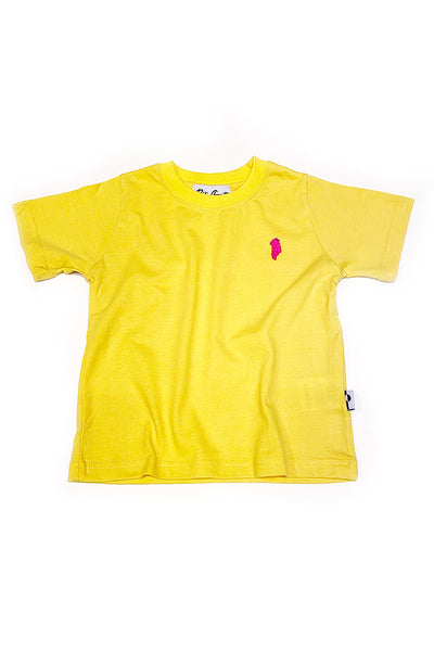 Kids Greenland T-shirt (yellow)