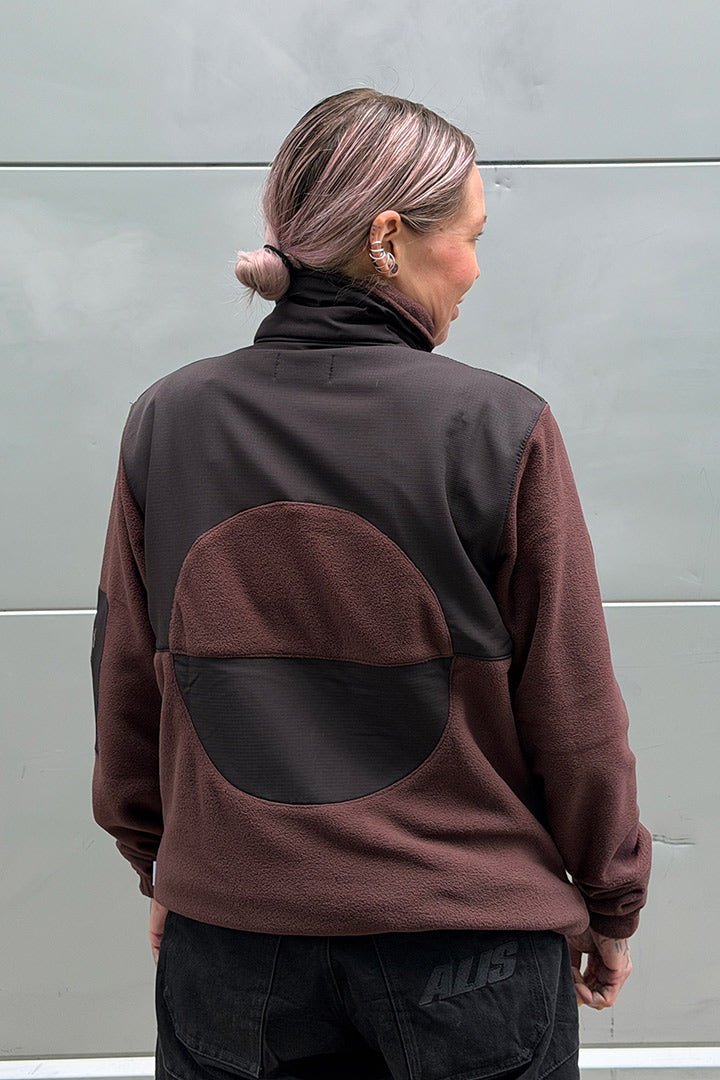 Brown Full Zip Polar-Fleece (Unisex)