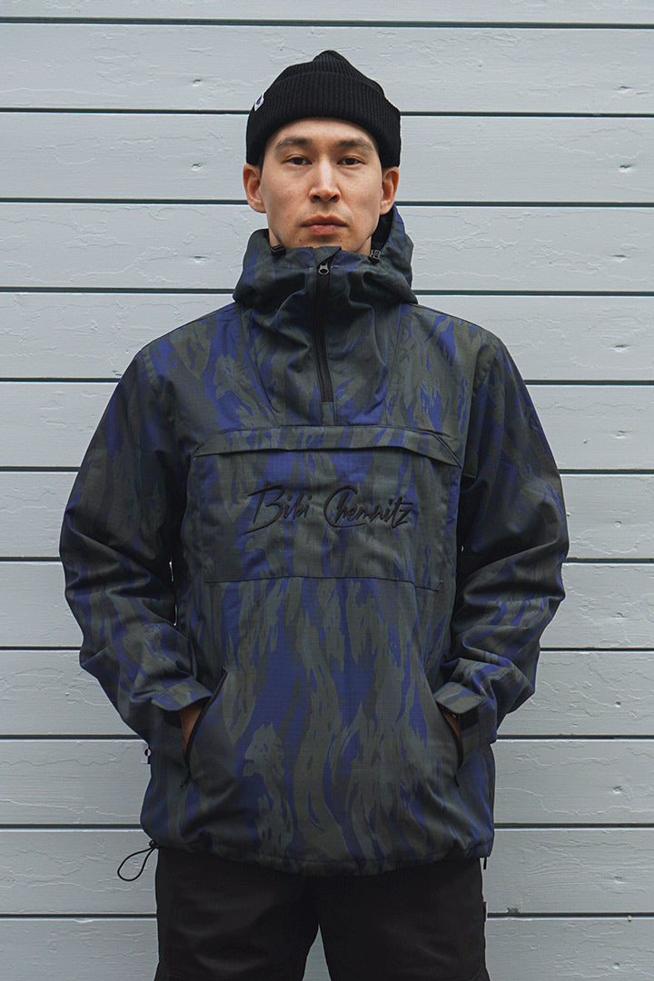 Rip-stop Camo Thermo Anorak (Unisex)