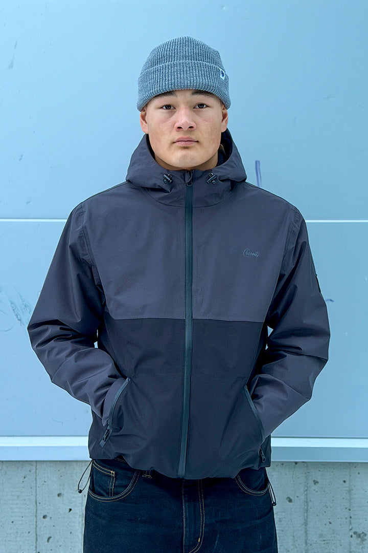 Dark-Grey/Black Shell Jacket - BIBI (Unisex)