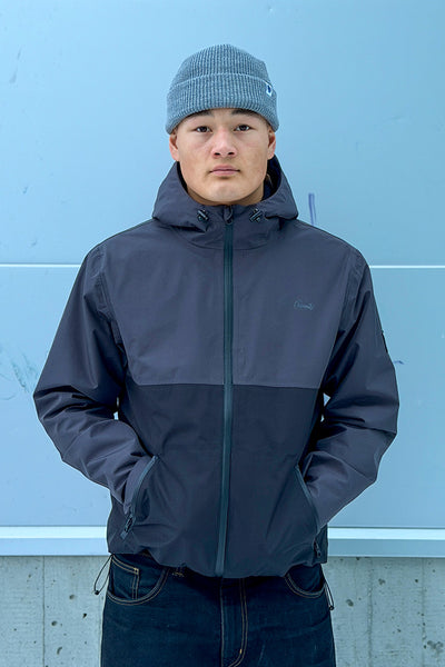 Dark-Grey/Black Shell Jacket - BIBI (Unisex)