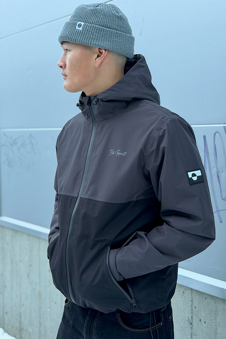Dark-Grey/Black Shell Jacket - BIBI (Unisex)
