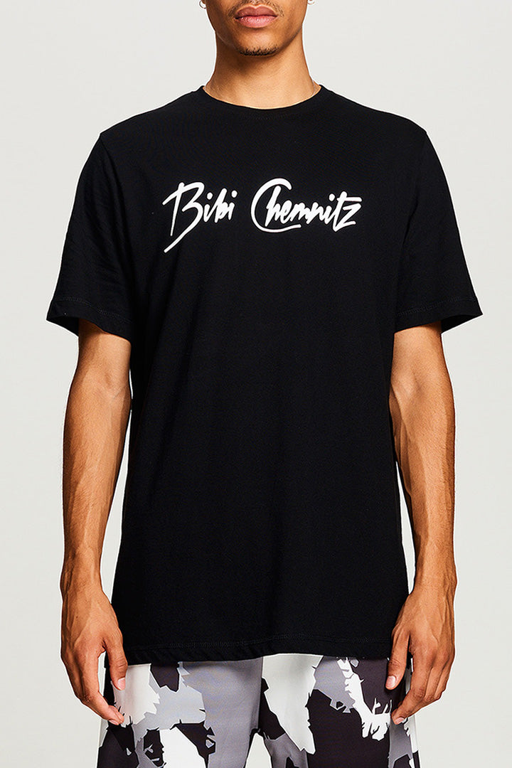 Black BIBI CHEMNITZ Logo T-shirt (UNISEX)