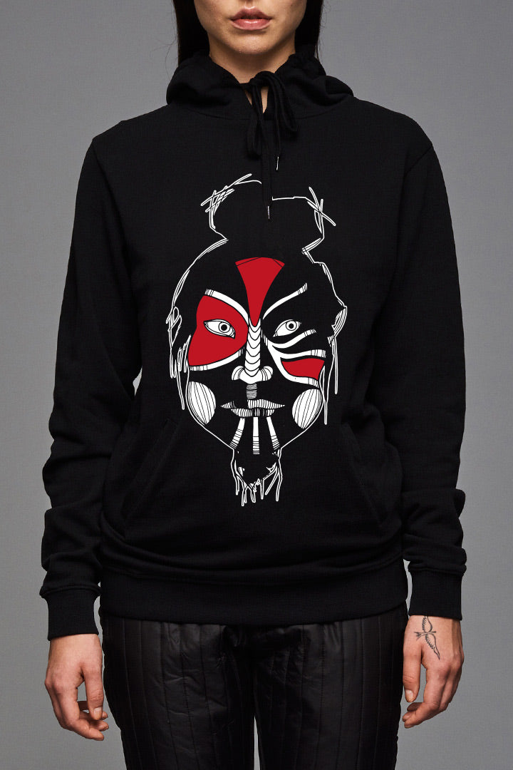 Black Mask Dance Hoodie (unisex)