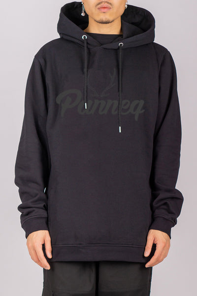 Panneq Black/Black Hoodie (unisex)