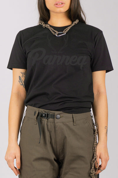 Panneq T-shirt Black/Black (Unisex)