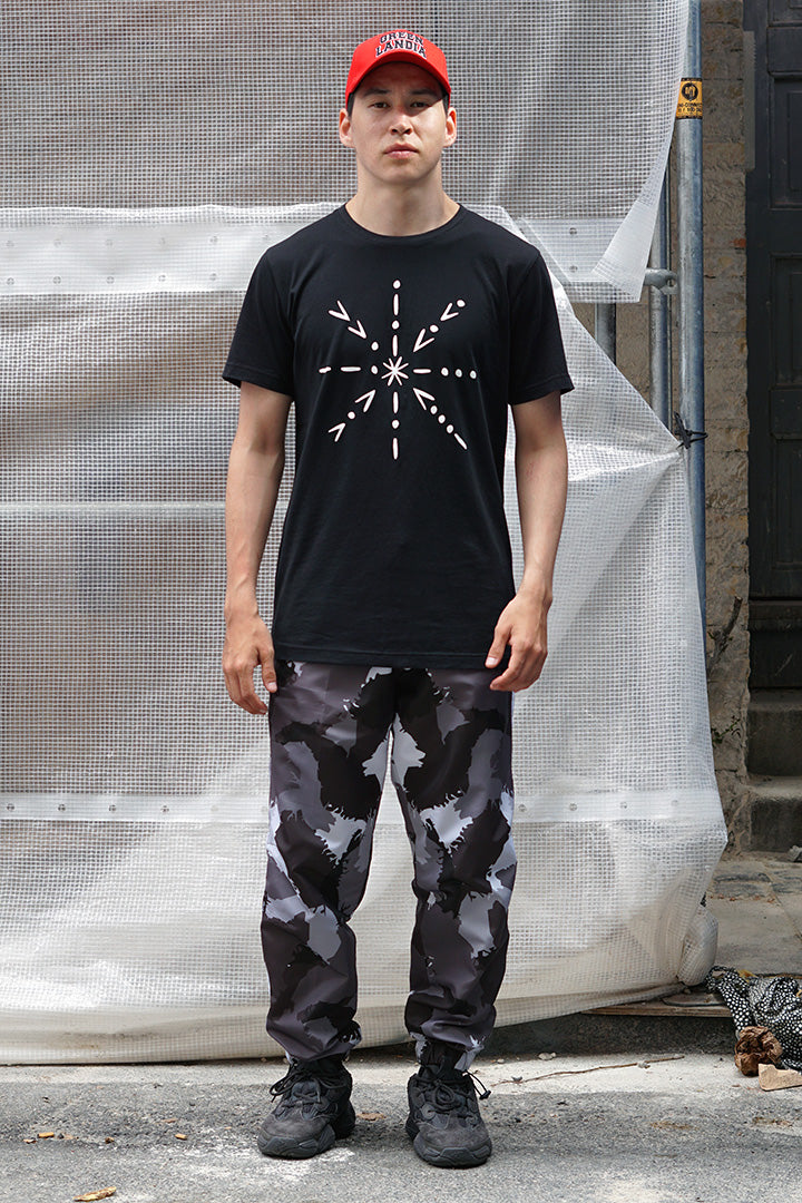 Camo Nylon Track Pants (unisex)