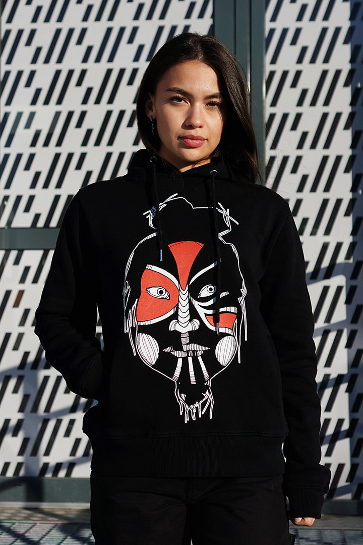 Black Mask Dance Hoodie (unisex)