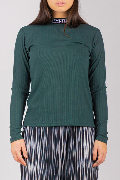 BIBI Rib Turtleneck (Green)