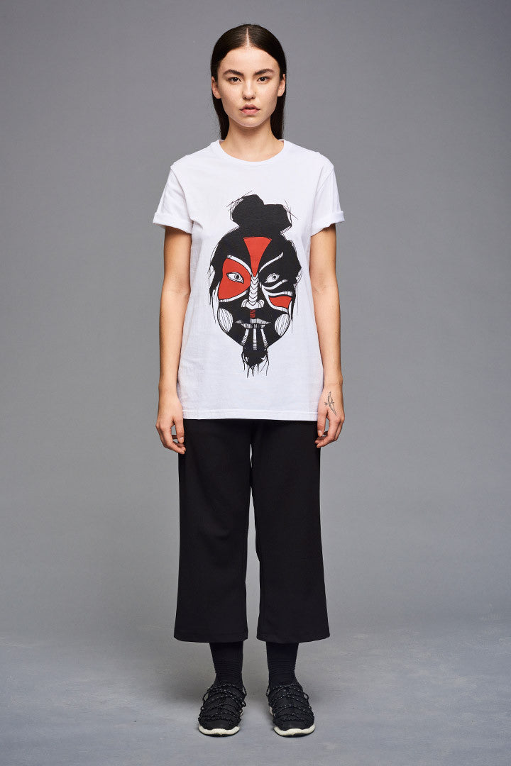 White Mask Dance T-shirt (UNISEX)