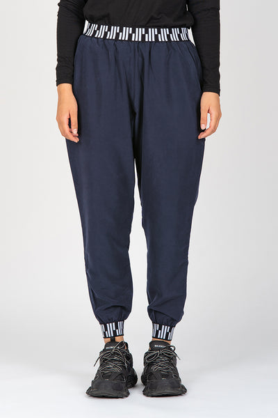 Blue Loose Pants - No Stretch