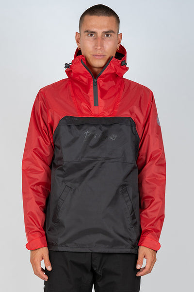 Red/Black Ripstop Anorak (unisex)