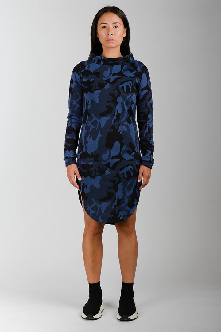 Siku Blue Inuit Collar Dress