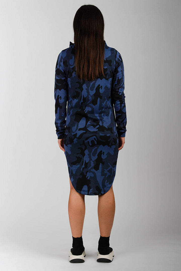 Siku Blue Inuit Collar Dress