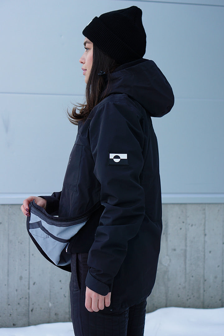 Black Shell Anorak (unisex)