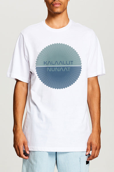 Sun Print White T-shirt (unisex)