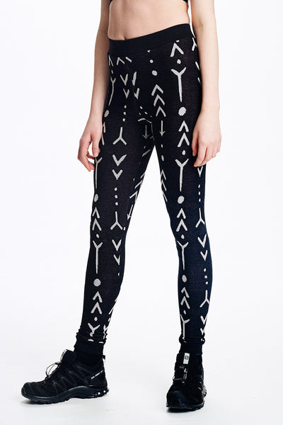 Tattoo Jacquard Leggings