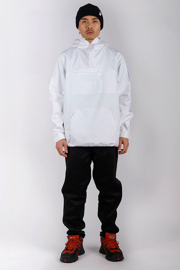 Triple White Anorak (unisex)