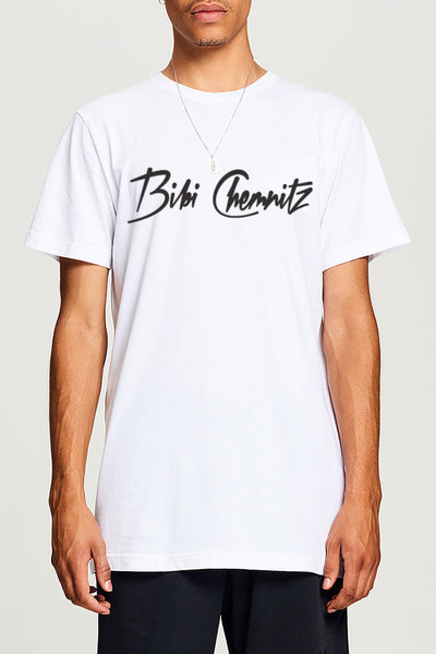 White BIBI CHEMNITZ Logo T-shirt (UNISEX)